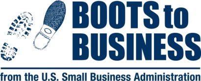 Boots to Business logo blue