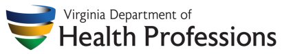 Virginia Department of Health Professions Logo