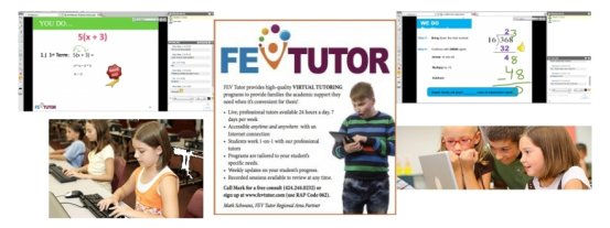 Online Tutoring Collage